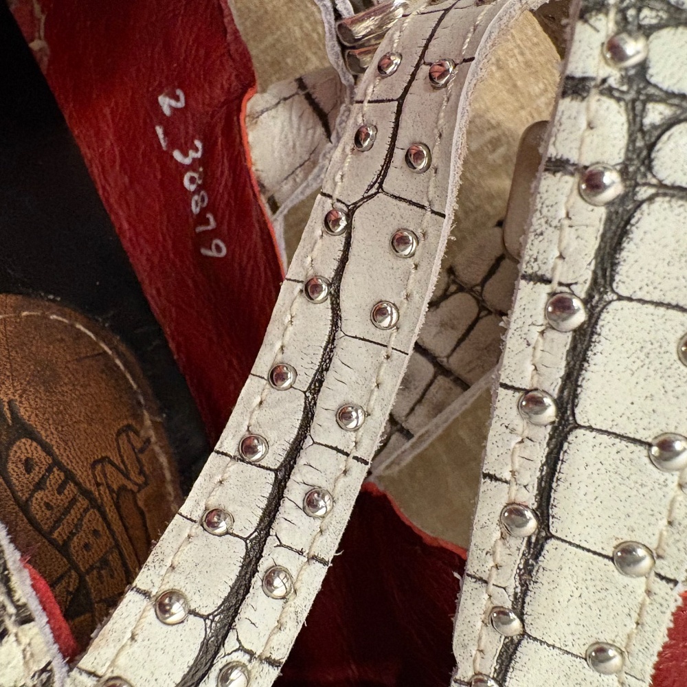 Freebird Felicity - White Croco sz 8 - Picture 7 of 10